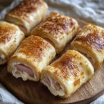 Mini croque-monsieur roulés