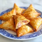 Samoussas au jambon et comté