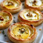 Tartelettes au chèvre et miel