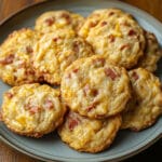 Cookies au cheddar et lardons