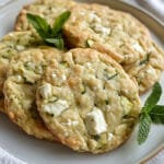 Cookies salés courgette râpée et chèvre