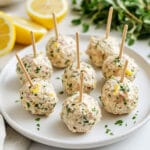 Cake pops au thon, fromage frais et citron