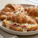 Croissants jambon béchamel
