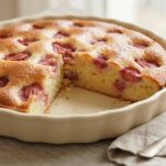 Gâteau au yaourt et aux Fraises dessert Léger