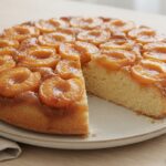 Gâteau renversé aux abricots caramélisés