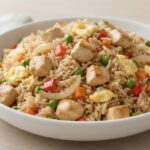 Riz sauté au poulet