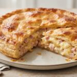 Tourte jambon comté