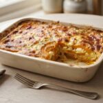 Gratin de courge butternut au chèvre
