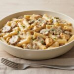 One-pot pâtes poulet-champignons