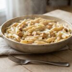 One-pot pâtes poulet vache qui rit