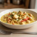 Poulet au curry coco