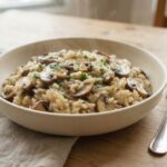 Risotto aux champignons